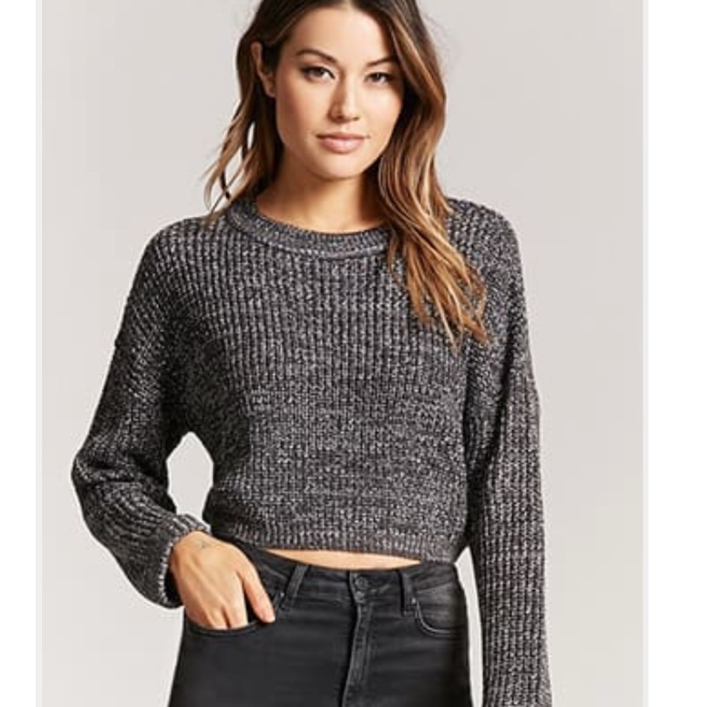 Cropped sweater